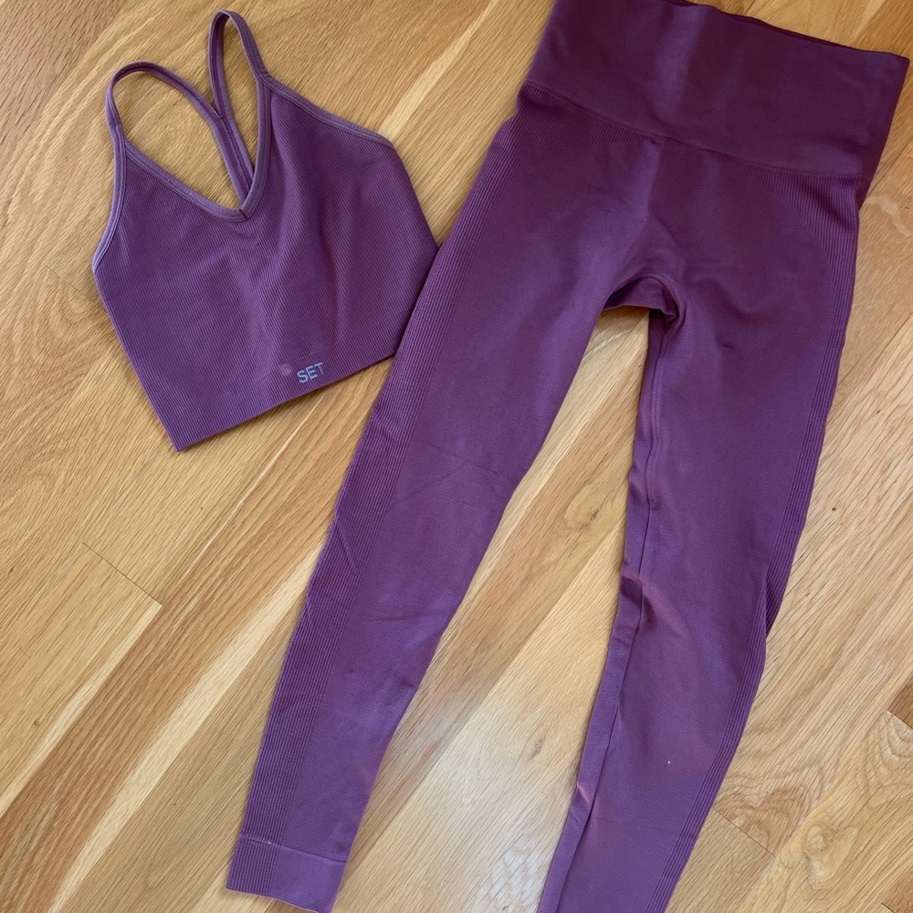SET Active Mauve Apparel